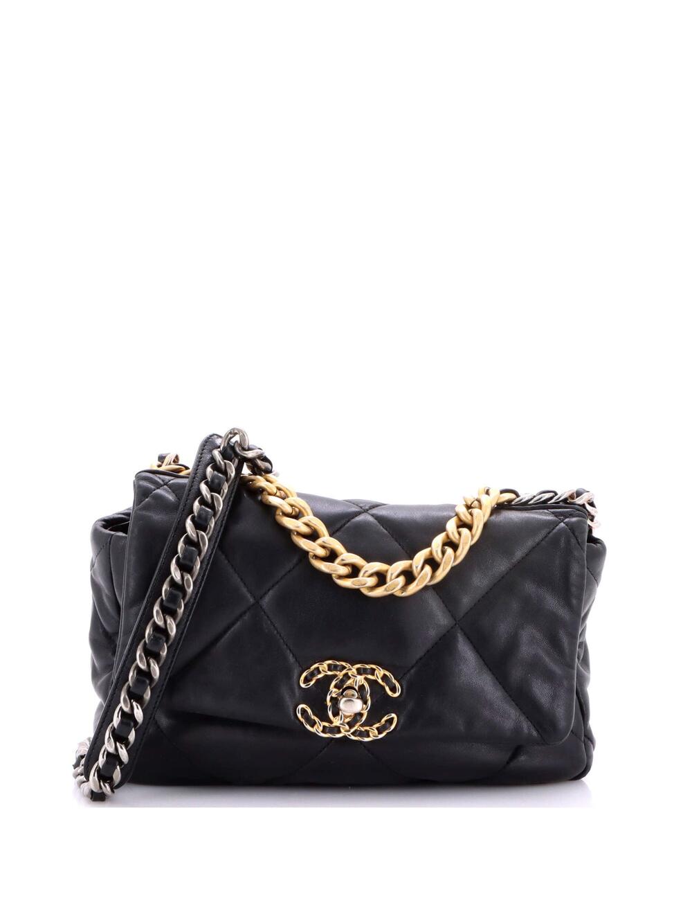 Chanel 19 Flap Bag Quilted Leather #282080C50B